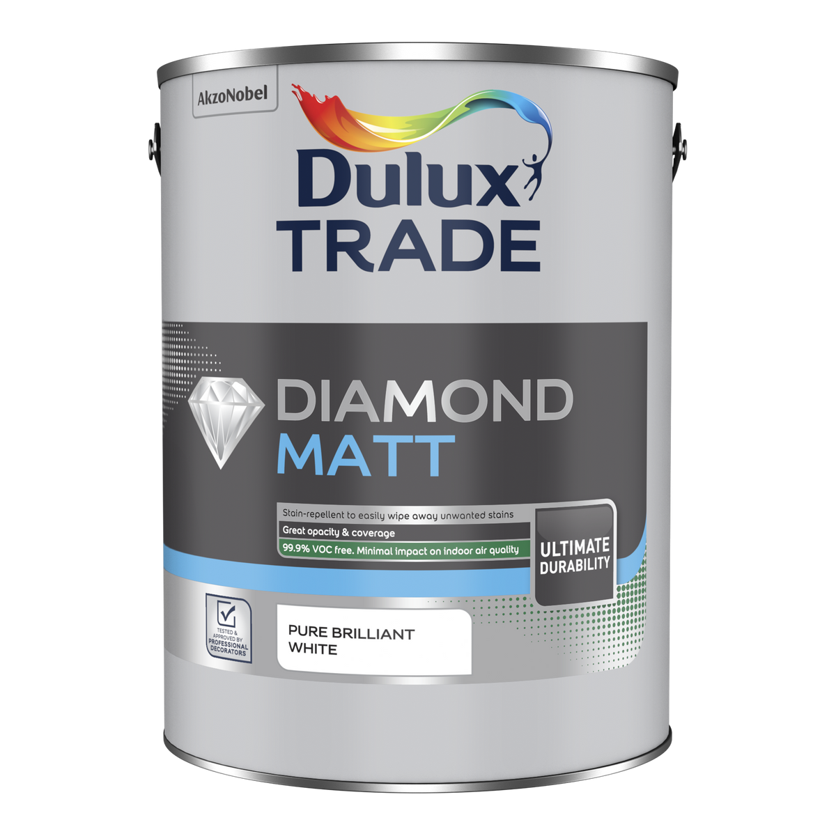 Dulux Pure Brilliant White Matt Emulsion Dulux Trade Paint