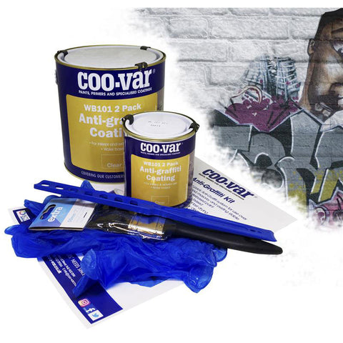 Coo-Var Anti Graffiti Clear Glaze Kit