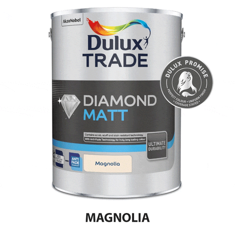 Dulux Trade Diamond Matt Magnolia