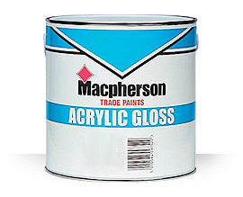 Macpherson Acrylic Gloss - 2.5L Brilliant White