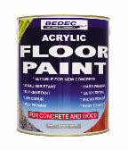 Bedec Acrylic Floor Paint - Waterbased