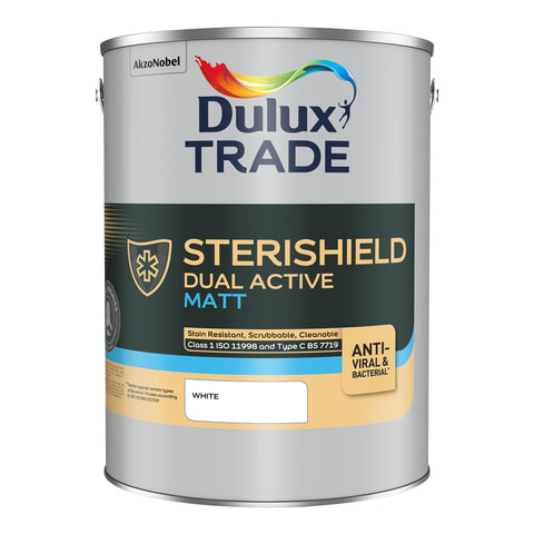 Dulux Trade Sterishield Dual Active Matt