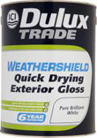 Dulux Trade Weathershield Quick Dry Exterior Gloss