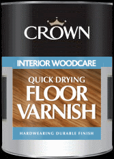 Crown Quick Drying Floor Varnish