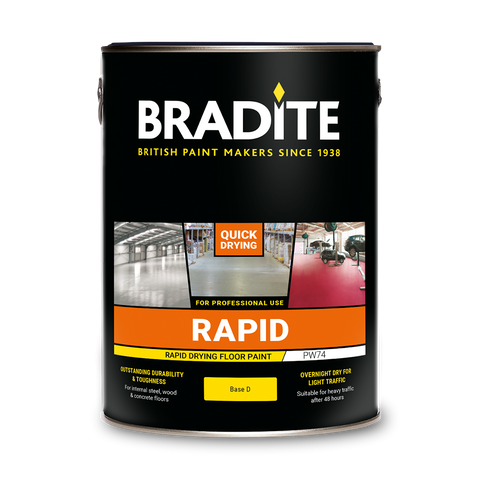 Bradite RAPID PW74 Moisture Cure Floor Paint