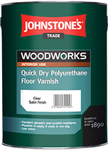 Johnstones Trade Quick Dry Polyurethane Floor Varnish