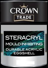 Crown Trade Clean Extreme Mould Inhibiting (Steracryl) Durable Acrylic Eggshell
