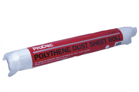 Prodec Polythene Dust Sheet 2m x 50m