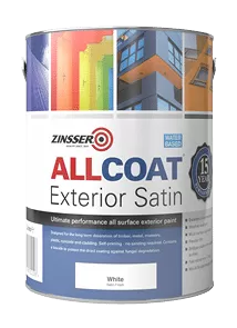 Zinsser Allcoat Exterior Waterbased WB Paint
