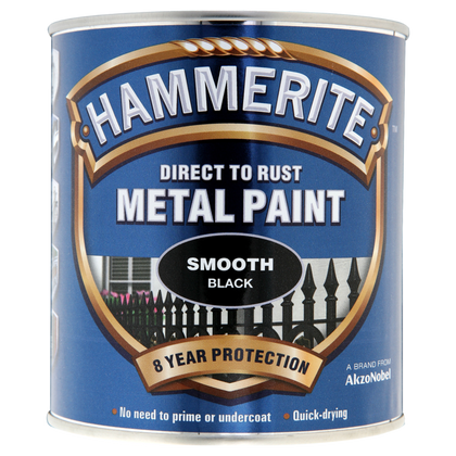 Hammerite Direct to Rust Metal Paint - Smooth Finish