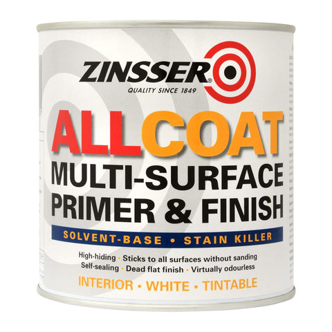 Zinsser Allcoat Multi Surface Primer Finish (solvent based)