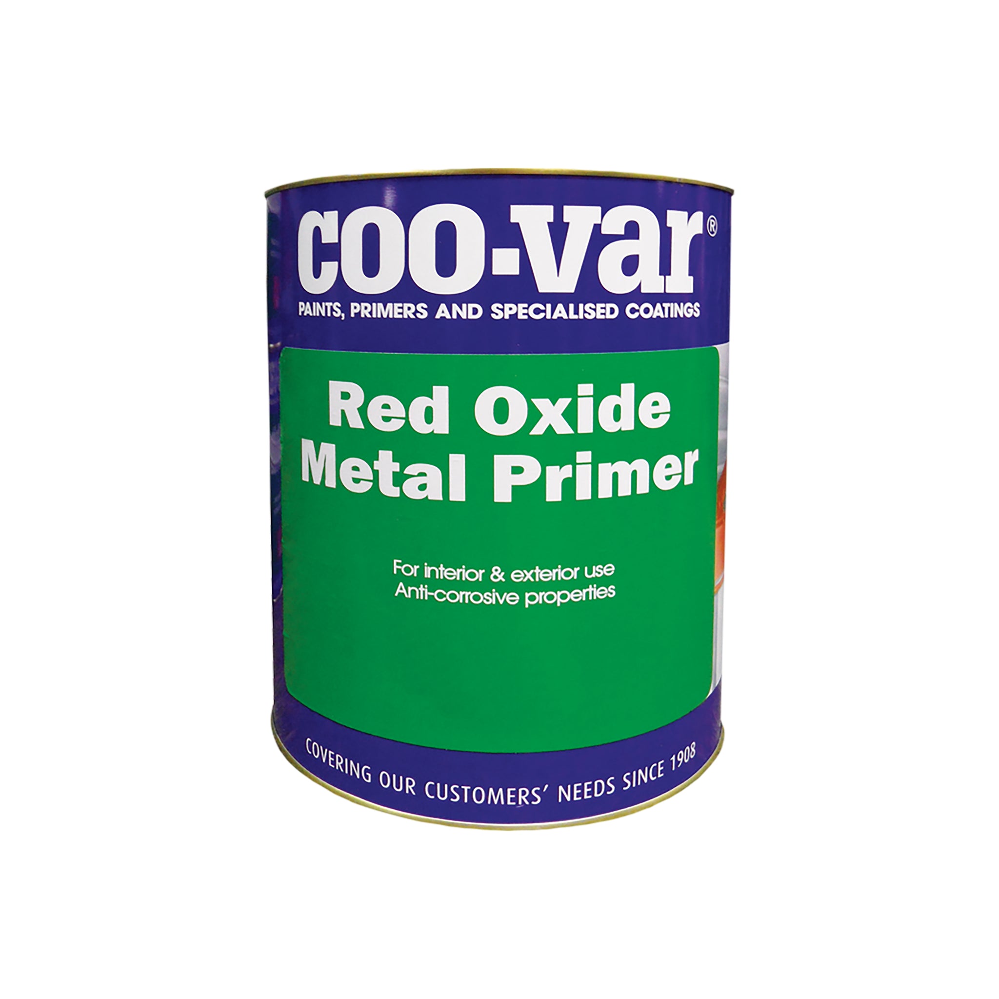 Coo Var Coovar Red Oxide Metal Primer