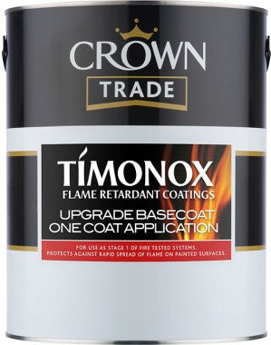 Crown Trade Timonox Intumescent Upgrade Basecoat - 5L