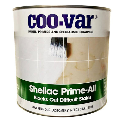 Coo-Var Coovar Shellac Prime All White