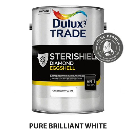 Dulux Trade Sterishield Diamond Eggshell - 5L