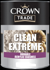 Crown Trade Clean Extreme Durable Acrylic Eggshell