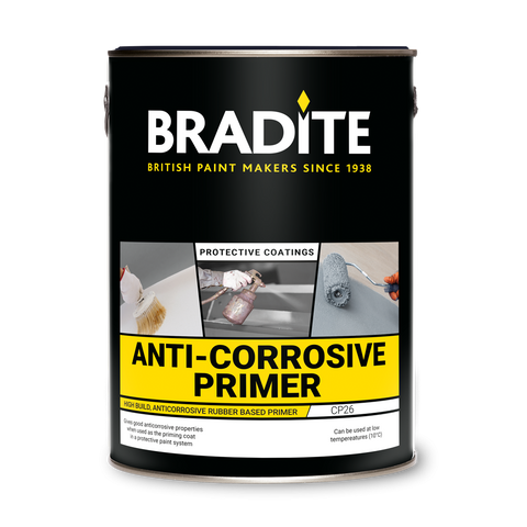 Bradite CP26 Anti-corrosive primer Light Grey - 4.7L