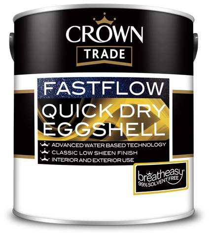 Crown Trade Fast Flow Quick Dry Eggshell