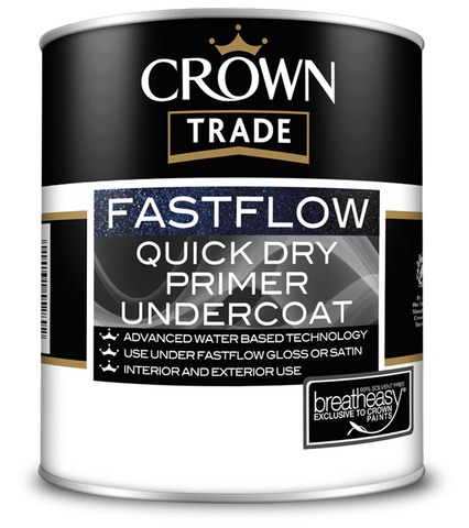Crown Trade Fast Flow Quick Dry Primer Undercoat