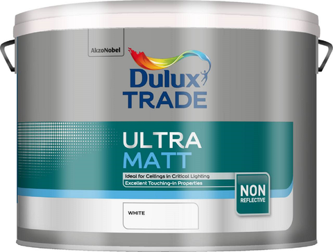 Dulux Trade Ultra Matt - 10L Ultra White
