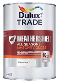 Dulux Trade Weathershield All Seasons Masonry Gloss