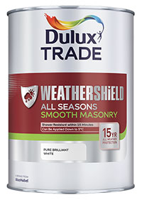 Dulux Trade Weathershield All Seasons Masonry Paint