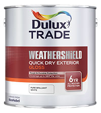 Dulux Trade Weathershield Quick Dry Exterior Gloss