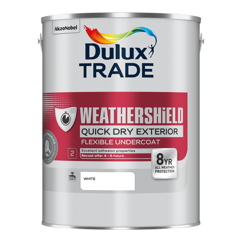 Dulux Trade Weathershield Quick Dry Exterior Flexible Undercoat