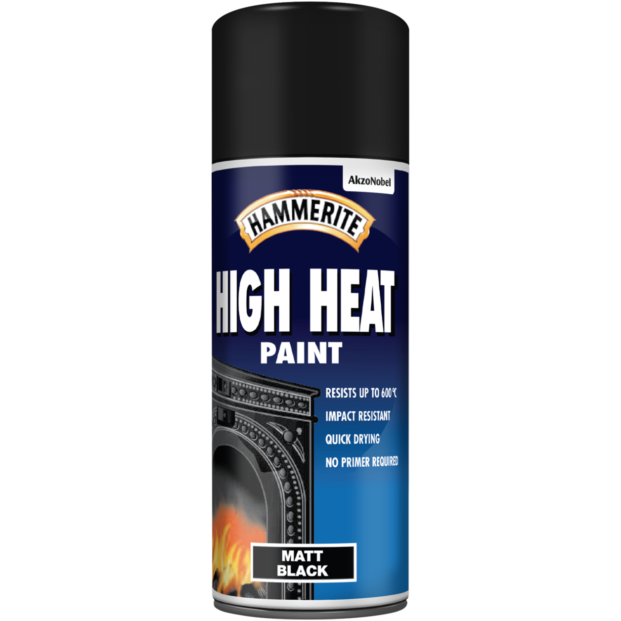 Heat resistant black discount paint