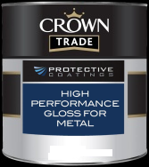 Crown Trade Protective Coatings High Performance Gloss for Metal - 2.5L
