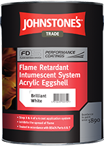 Johnstones Trade Flame Retardant Intumescent Upgrade Acrylic Eggshell