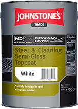 Johnstones Trade Steel & Cladding Semi-Gloss Topcoat