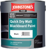 Johnstones Trade Quick Dry Matt Blackboard Paint