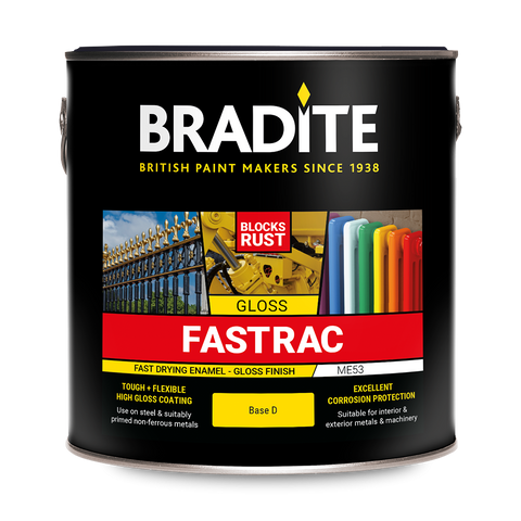 Bradite Fastrac Enamel ME53 (Gloss) SE53 (Satin) Fast Drying Finish