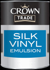 Crown Walls & Ceilings Silk Emulsion Paint Sunrise - 2.5L