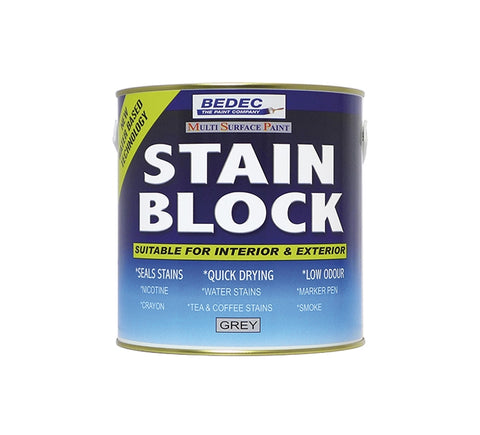 Bedec Stain Block Translucent Grey