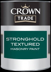 Crown Trade Stronghold Textured Masonry Paint - 5L