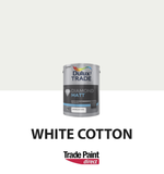 Dulux Trade Diamond Matt White Cotton